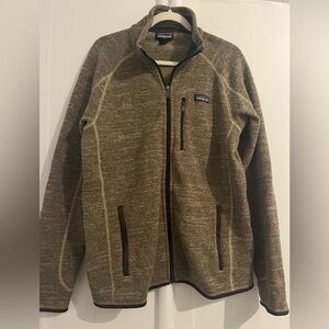 Patagonia Brown Full-Zip Sweater Jacket